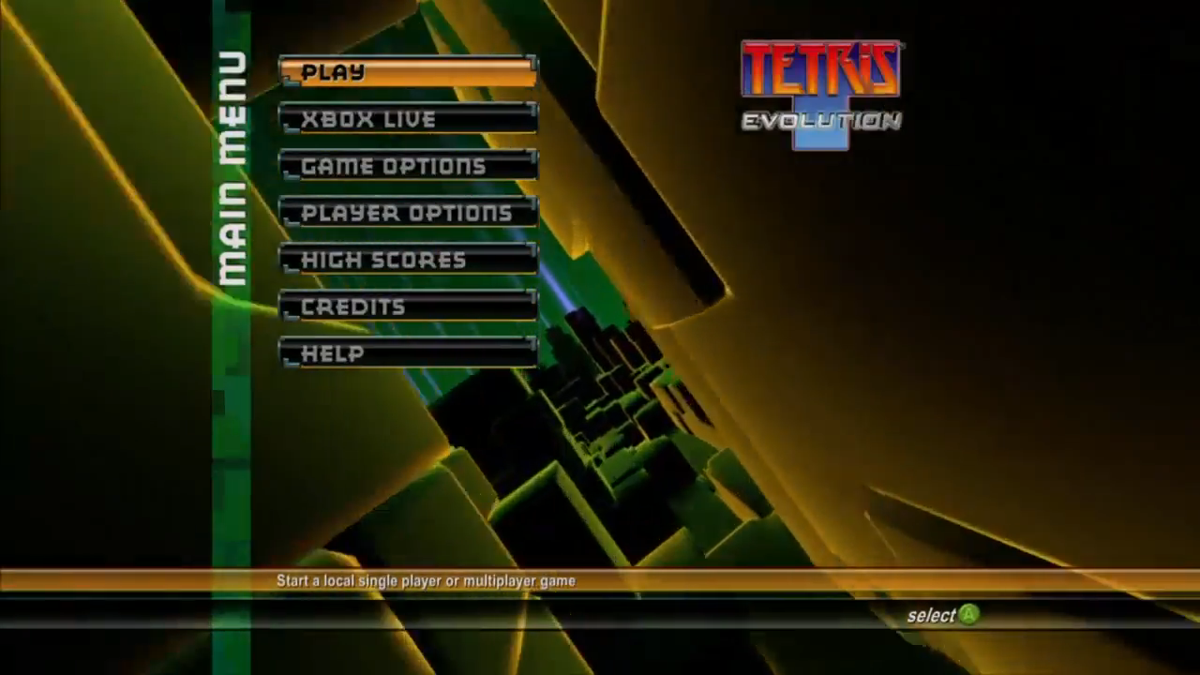 Tetris Evolution screenshot 3 for Xbox 360